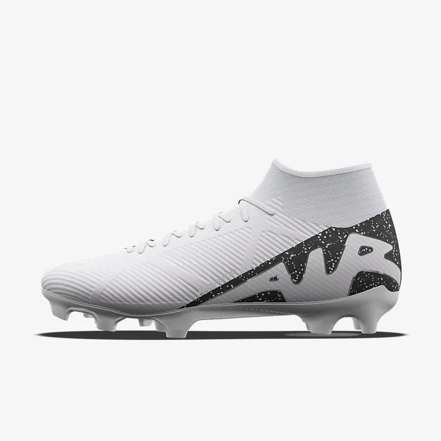 Giày Nike Mercurial Superfly 9 Academy By You Nữ Trắng Xám